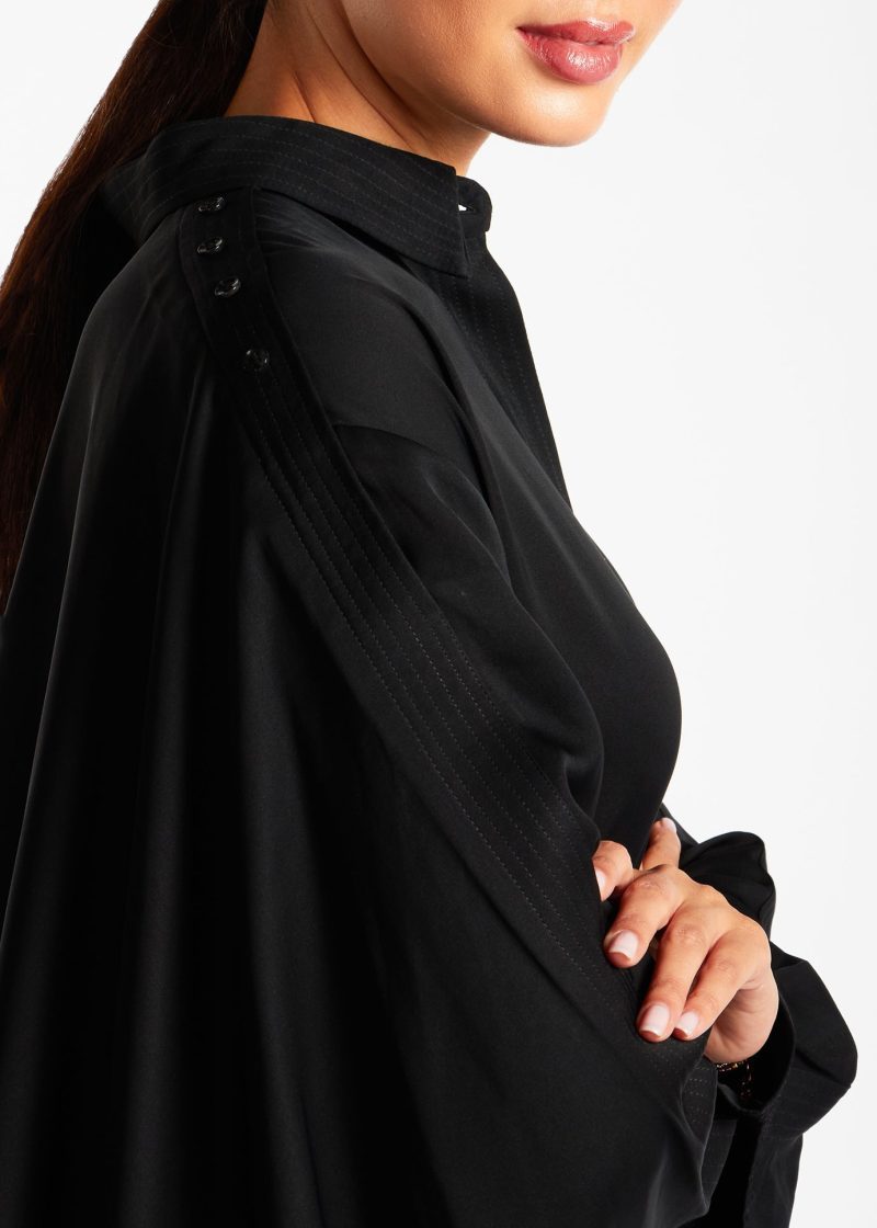 Cape Abaya Black 6