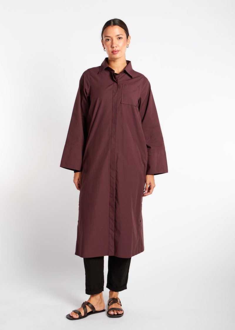 Cotton Cord Shirt Dress 2