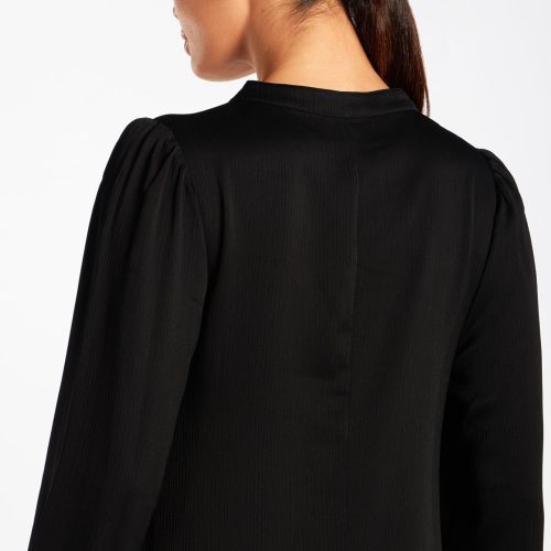 Crinkled Abaya Black 5