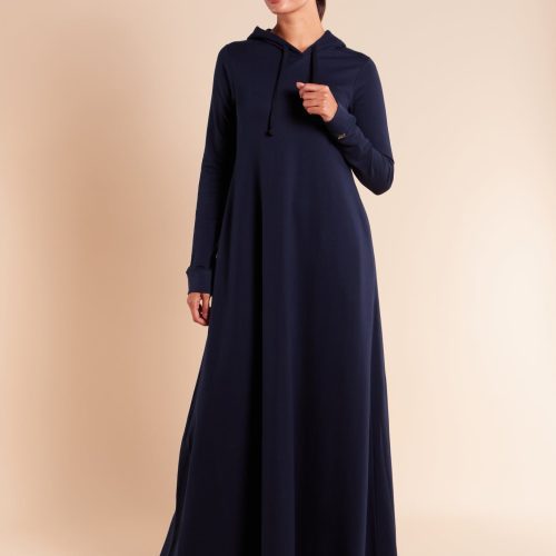 Hoody Abaya Navy 3