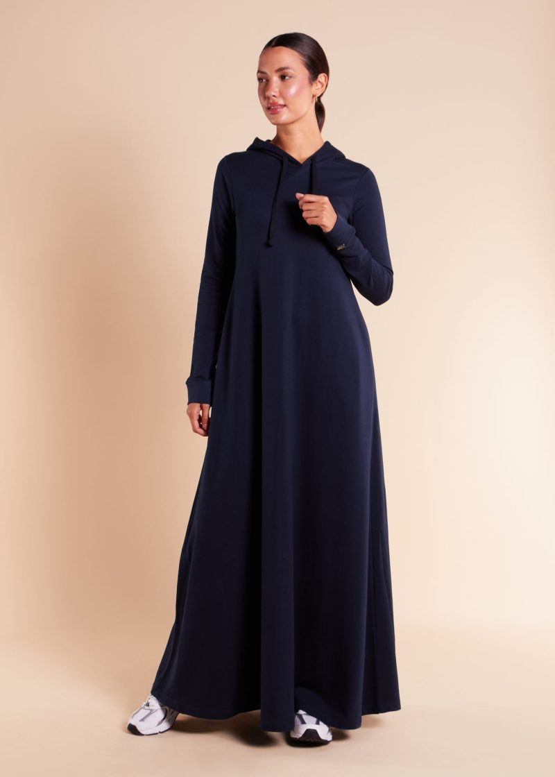 Hoody Abaya Navy 3