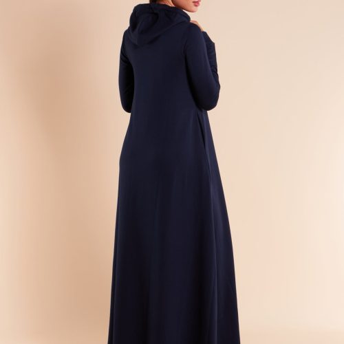 Hoody Abaya Navy 4