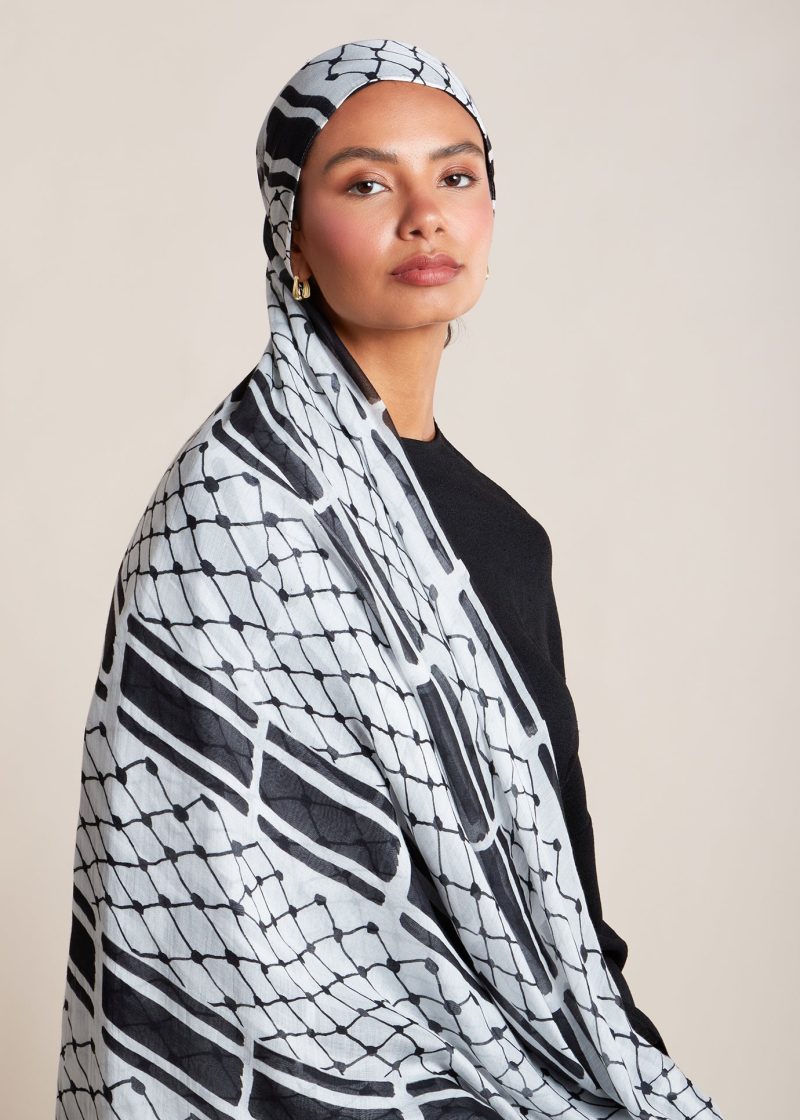 Jericho Print Hijab 4