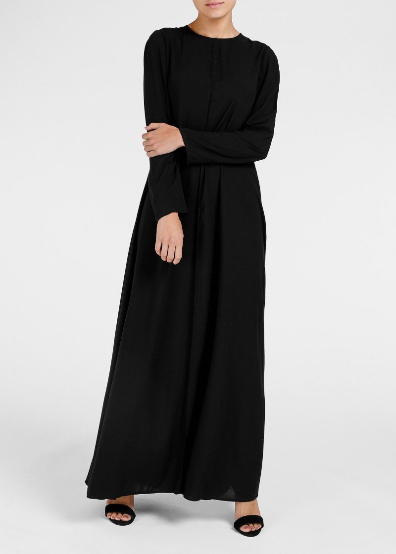 Long Line Abaya Black 1 15565073 7867 4d19 825f 1adc7287587f