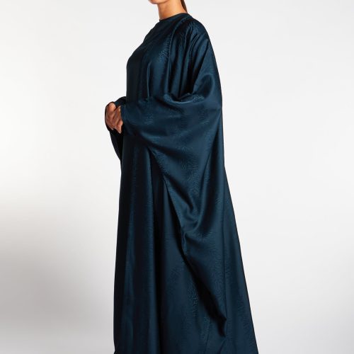 Open Abaya Mineral Blue 3