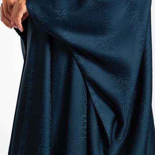 Open Abaya Mineral Blue 6