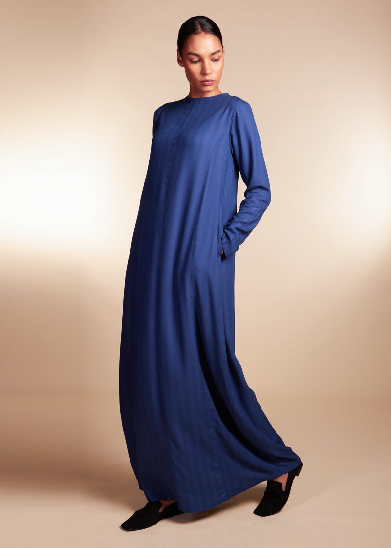 Panel Abaya Blue 2