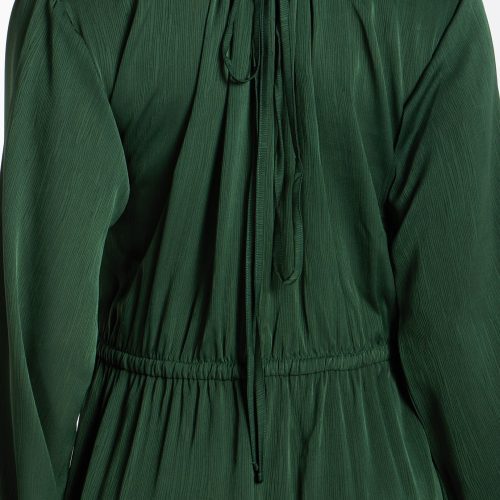 Pleated Abaya Green 5