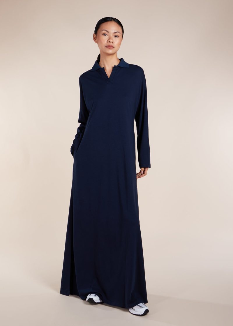 Polo Abaya Navy 1