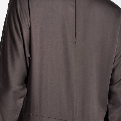 Soft Seam Abaya Charcoal 5