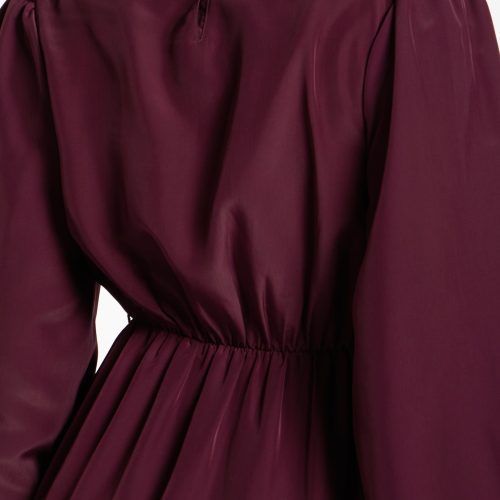 Sweetheart Neck Maxi Plum 7