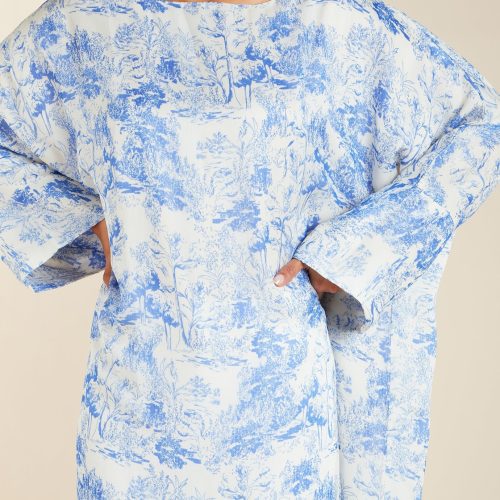 Toile De Jouy Kaftan 7