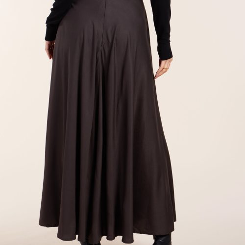 Twill Skirt Charcoal 5