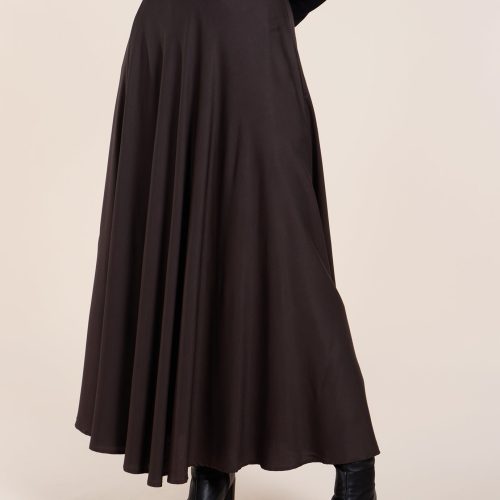 Twill Skirt Charcoal 8