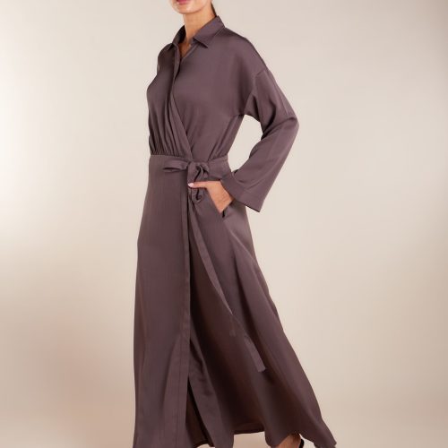 Wrap Abaya Taupe 4. 515a97cb b0ec 4d2f 8bc6 b08a7742c67e